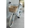 Dámsky bicykel 6 prevodov 19” rám 28” kolesá + košík + lampy