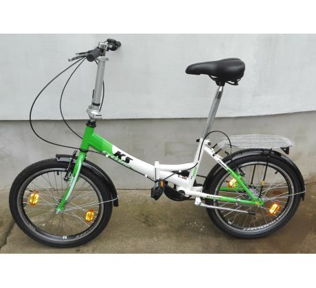 Skladací kempingový bicykel FOLDING BIKE, 3x prevody Shimano Nexus v zadnom náboji