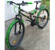 MODERNÝ celoodprúžený MTB CRUSHER 17" RÁM, 26" KOLESÁ 3x7 prevodov SHIMANO