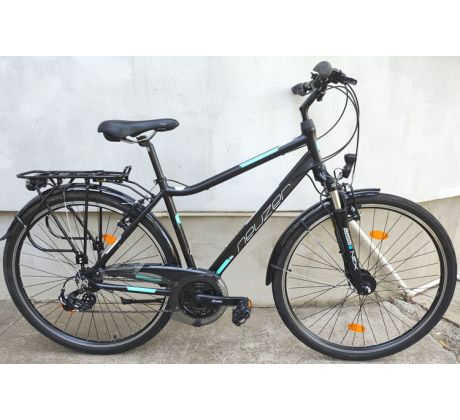 Cestmý trekingový NEUZER RAVENNA 100  19" ALU hliníkový rám 28" kolesá 3x7 prevodov SHIMANO + LED SVETLÁ