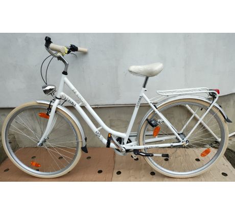 NOVÝ elegantný cestný trekingový bicykel VERONA 21" rám 28" kolesá, 3prevody SHIMANO NEXUS, svetlá